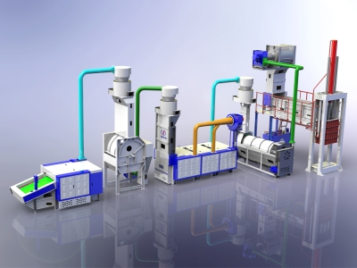 廢舊地毯處理生產線